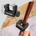 HAUTMEC Copper Pipe Cutter Tool 1/8" to 7/8" OD (3-22mm), Mini Copper Tubing Cutter Tool for PVC, Copper, Aluminum, and Thin Stainless Steel Tube HT0132-TC