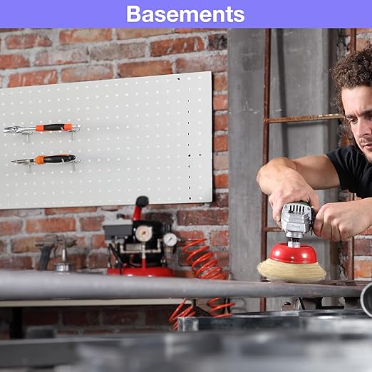 Moxweyeni 150 Pack Pegboard Hooks 3 Inch Metal Display Hooks Suitable for 1/8 Pegboard Accessories for Garage, Office, Kitchen, Store