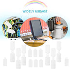 60 Pieces Self-Adhesive Cable Labels, Paste Wire Labels, Nylon Writable Cord Tags Waterproof White Wire Cable Tags for Electronics Office Computers Management and Identification