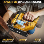JigSaw Compatible With Dewalt 20v Max Battery, Cordless jig saw tool, LED Work Light,45° Beveled Cuts Variable Speed 2900RPM, 3 Orbital Action, with Jigsaw Blades for Curve Cutting (NOT Battery)