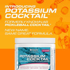 Jigsaw Health Potassium Cocktail | Formerly Pickleball Cocktail | Blue Raspberry Flavor | 60 Servings (Jar)