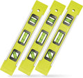 Level & Tool Magnetic Aluminum Reinforced Torpedo Level, 9", Green (3PCS)