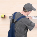 Amazon Basics 360 Degree Rotating Laser Class II Level with 2 Extra-Large backlit bubble vials, 16 ft / 192 in, Yellow/Black