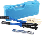 LICHAMP Hydraulic Cable Lug Tool, 6 AWG to 4/0 AWG Battery Cable Crimping Tool WIRE Terminal Crimper Set, 1202BL