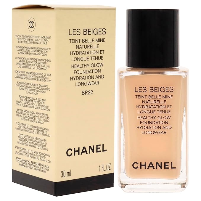 Les Beiges Healthy Glow Foundation - BR22 by Chanel for Women - 1 oz Foundation-VeraVaultWomen