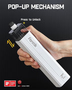 Fanttik E1 Max Electric Screwdriver, Mini Precision Screwdriver Set, 50 Magnetic Bits, Magnetic Storage, 5/32‘’Hex, Repair Tool Kit for Electronics Phone Camera Laptop Watch (White)