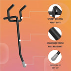 HUHOLE Pegboard Hooks 2 Inch, 4 Inch, 6 Inch, 60PC, Peg Board Hooks for Hanging, Fit 1/4" or 1/8" Pegboard, Ideal for Garage Tool Organization, Wall Storage (Black, 2+4+6 Inch)