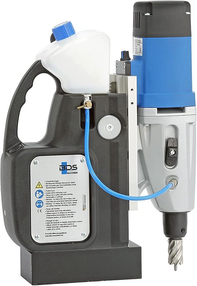 CS Unitec | MAB 465 Portable Magnetic Drill Press | 1150W 1-speed Benchtop Power Drill Machine w/up to 1-1/2" Diameter