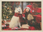 Photo Puzzles for Gift, Pets, Festivals, Weddings, Family Gatherings, Adult Customized Puzzles Jigsaw (Vertical or Horizontal) (None) (500.PC (Vertical/Horizontal))