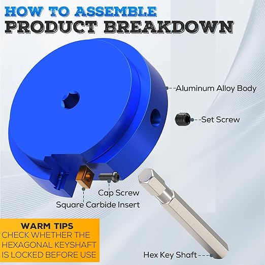 PVC Pipe Reamer 3 Inch, PVC Socket Saver, Fit Into Standard 1/2" Drills