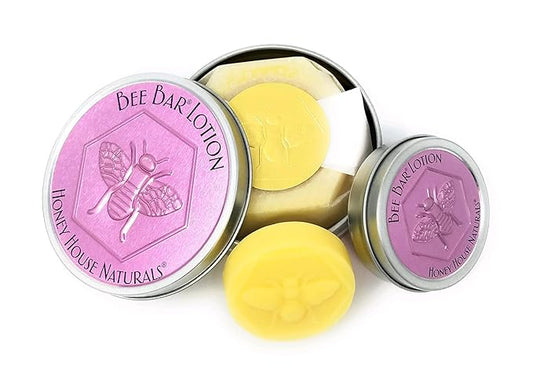 Bee Bar Honey House Naturals Duo – Lavender – Small .6 ounce & Large 2 ounce-VeraVaultWomen