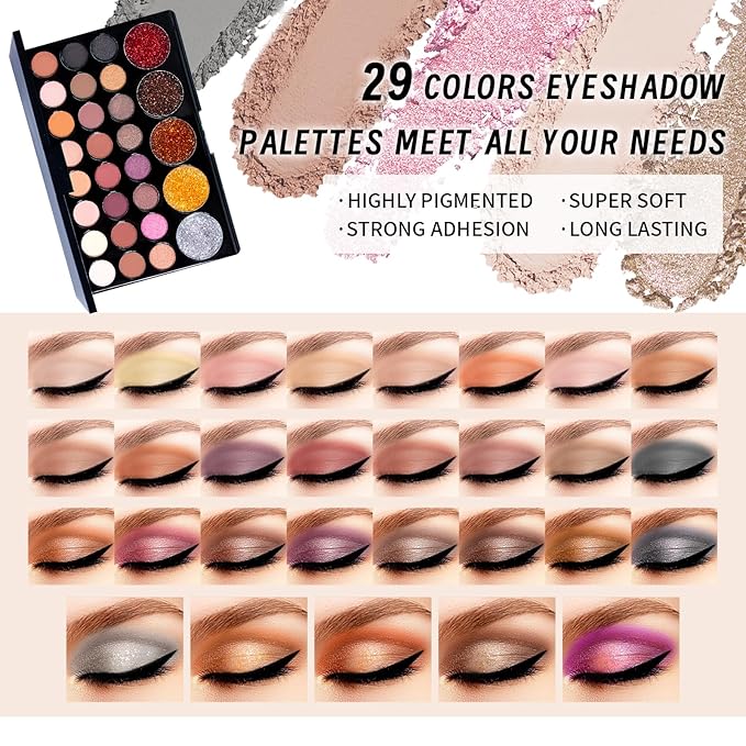 Makeup Kits, Makeup Set Full Kit, Full Face Makeup Set For Women Girls Teens, Makeup Present Set For Women Girls Teens, Beginners and Professionals Alike, Multipurpose Makeup Sets-VeraVaultWomen