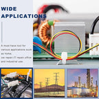 Zhushan Cable Tie Gun Tool – Durable, Low-Effort Design with Adjustable Tension, Fast & Easy Zip Tie Cutter for Nylon Cable Ties