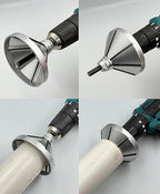 2 in 1 Inner-Outer Reamer, Pipe and Tubing Chamfer Tool for OD 1-1/8" to 3-1/4" ID 1-1/16"to 3-3/8"