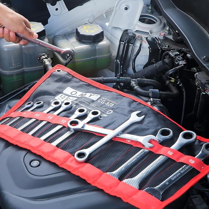 14pcs Wrench Set – Versatile Ratchet Wrenches for Efficient Automotive Repairs - Professional Grade Combination Wrench Set