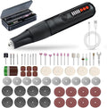 8.0V Cordless Rotary Tool, 5 Speeds, 65 Pcs Rotary Tool and Accessories Multi-Purpose For Carving, Engraving, Sanding, Polishing and Cutting,DIY Crafts