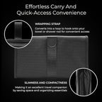 Briggs & Riley Toiletry Kit - Travel Bags for Women & Men, Organizer for Vacation, Dopp Kit for Bathroom Accessories, Makeup, & Skincare