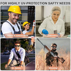 ANSI Z87.1 Safety Glasses Men Women 36 pack(18pack clear safety glasses+18pack safety sunglasses) Scratch & Impact Resistant eye protection glasses for Construction, Outdoor Sports & Work