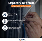 ZipTie.com 15-Inch Natural Releasable Pawl Zip Ties - 50-lb Tensile Strength Cord Management - UL Listed Reusable Cable Ties - UL 21 Listed, UV Resistant, Indoor & Outdoor Multi-Purpose (100-Pack)