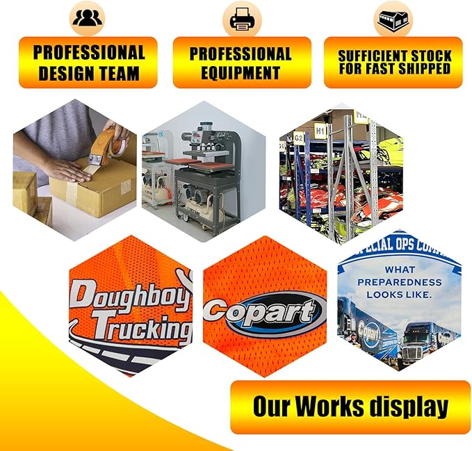 BeautyWill Custom Safety Vest Customized Logo Class 2 High Visibility Reflective Vest with Pockets Construction workwear