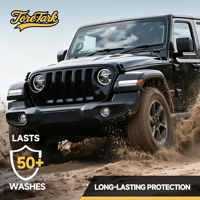 Real Ceramic Coating for Cars Polish (3.38 Fl Oz), Unmatched Shine Nano Car Wax Coating Spray, No Pungent Smell, Quick Detailer Spray Wax, Lasts 50+ Washes Car Paint Sealant with Microfiber Towel