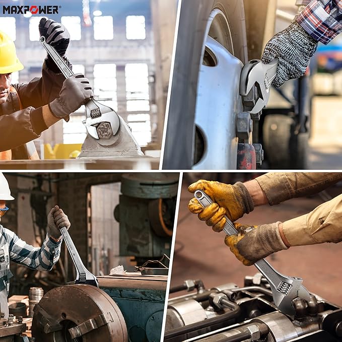 MAXPOWER Adjustable Wrench 18 inch