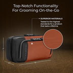 Briggs & Riley Toiletry Kit - Travel Bags for Women & Men, Organizer for Vacation, Dopp Kit for Bathroom Accessories, Makeup, & Skincare