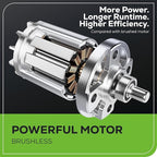 Greenworks 24V Brushless Cordless 3in. x 18in. Belt Sander Kit with Dust Bag and 60 Grit Sandpaper, Tool Only