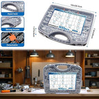 smseace 900Pcs Pop Rivets Assortment Kit Packed in Handheld Box 14-Sizes (3/32 inch1/8 inch5/32 inch3/16 inch1/4 inch) Assorted Blind Rivets for Metal,Furniture,Automotive,Instrument