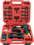 Wicks Aircraft 3X Deluxe Rivet Gun Set, Includes: 3X Rivet Gun, 4 Bucking Bars, 10 Rivet Sets, and Air Tool Oil.