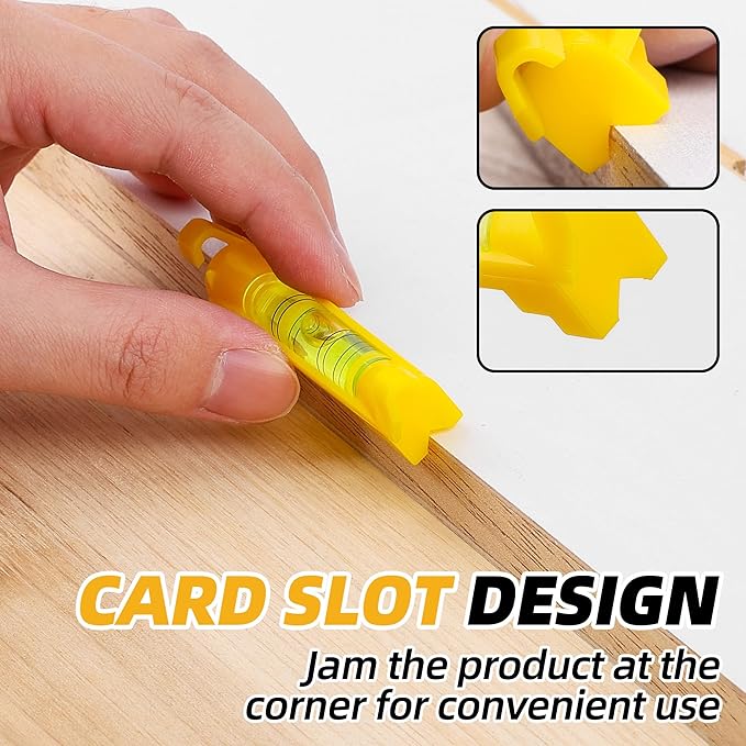 8 Pcs Hanging Bubble Line Level String Tools, Mini Spirit Level for Building Trades, Bricklaying, Tiling, Engineering, Surveying, Metalworking and Measuring