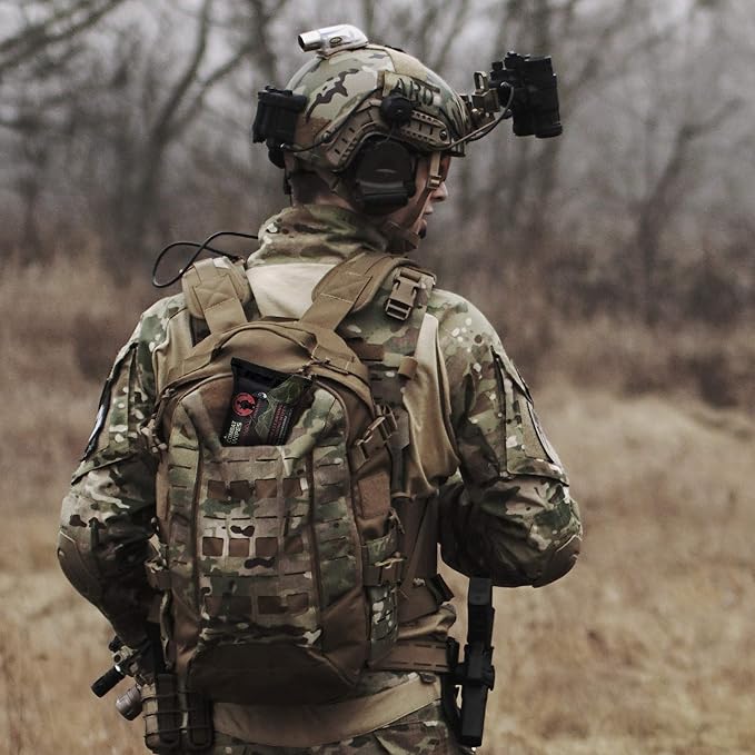 Black Unscented Camouflage Wet Wipes - Combat Wipes COMMANDO - Thick Biodegradable, Heavy Duty Cleansing Cloths for Camping, Military, Hunting & Backpacking w/Aloe & Vitamin E