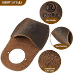 RingSun Thumb Guard Wood Carving Tools, Leather Finger Protector, Handmade Carpenter Working Carving Kit Accessories