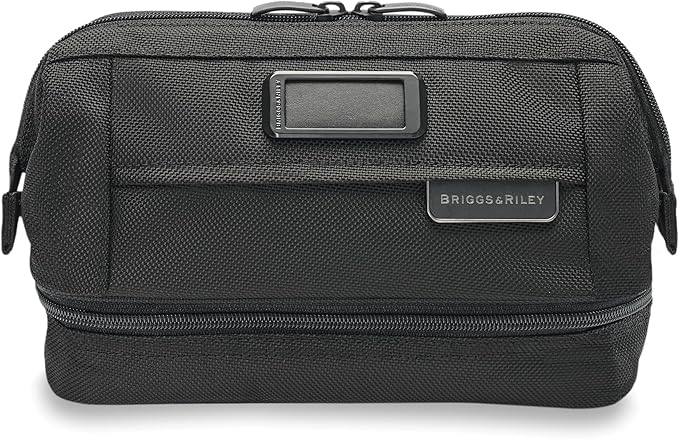 Briggs & Riley Toiletry Kit - Travel Bags for Women & Men, Organizer for Vacation, Dopp Kit for Bathroom Accessories, Makeup, & Skincare