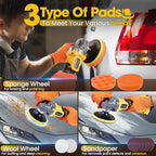 Cordless Angle Grinder Compatible with 20V Dewalt Battery (No Battery),Brushless Motor,Variable Speeds,Lock-On Switch,4-1/2" Blade,Power Electric Angle Grinders Tool for Polishing,Grinding,Cutting