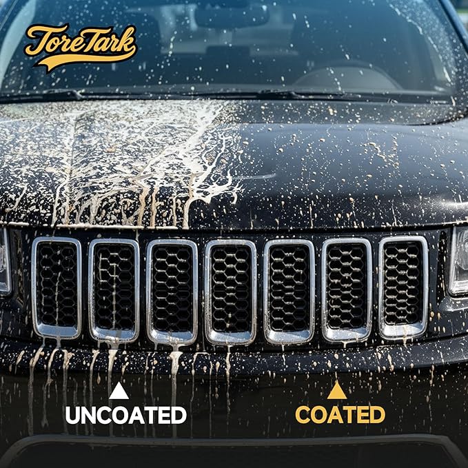 Real Ceramic Coating for Cars Polish (16 Fl Oz), Unmatched Shine Nano Car Wax Coating Spray, No Pungent Smell, Quick Detailer Spray Wax, Lasts 50+ Washes Car Paint Sealant with Microfiber Towel