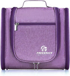 Hanging Toiletry Bag Extra Large Capacity | Premium Travel Organizer Bags For Men And Women | Durable Waterproof Nylon Bathroom, Shower, Makeup Bag For Toiletries, Cosmetics, Brushes