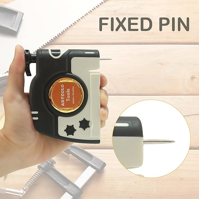 1 PCS Magnetic Plumb Bob Kit - 15 oz(425g) Plum Bob With 26 ft(8m) Automatic Stretching String,2 Pencils, Pencil Sharpener