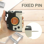 1 PCS Magnetic Plumb Bob Kit - 15 oz(425g) Plum Bob With 26 ft(8m) Automatic Stretching String,2 Pencils, Pencil Sharpener