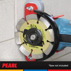 PEARL ABRASIVE CO. BR45003 3-Wheel Grinder Caddy Blade Roller