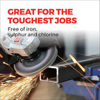 Jumbo Zirconia Flap Discs 4 1/2 for Angle Grinder, 80 Grit 4.5" x 7/8" High Density Type 29 Arbor Grinding Wheels for Wood Finishing, Rust Removal, Metal Sanding - 10 Pack