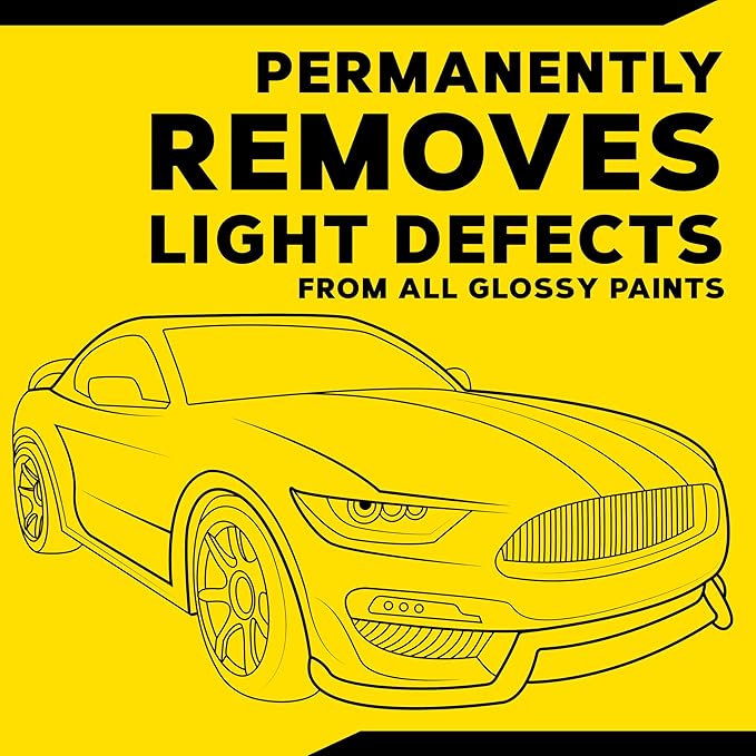 Meguiar's M205 Mirror Glaze Ultra Finishing Polish, Easy-to-Use Formula for Impeccable Shine, Multiple Ways to Apply Mirror Glaze, Removes Defects and Swirls for a High Gloss, 32 Oz Container