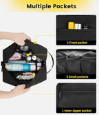 Vorspack Travel Toiletry Bag for Men - Hanging Toiletries Bag Water Resistant Dopp Kit Travel Bag for Toiletries Accessories