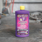 Wizards Mystic Cut Smart Abrasive for Auto Detailing Supplies - No Mess Scratch Remover for Vehicles - Water Based Cutting Compound - Removes Swirls, Defects, Fading, Water Spots - 8 oz