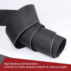 Heat Shrink Wire Loom 2:1 Shrinkable Braided Cable Sleeve 1/2 Inch ID-46ft Abrasion Protection Flexibility Fabric Wiring Harness Cover Sheath