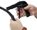 42708 Zip Tie Gun/Cable Tie Install Tool, Adjustable Tension with Built-In Cutter, for Nylon Ties up to 1/4”- Black