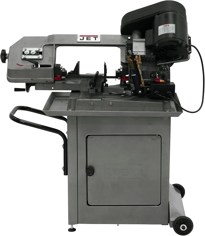 JET 5" x 6" Mitering Horizontal Bandsaw, 1/2 HP, 1Ph 115/230V (Model HBS-56S)
