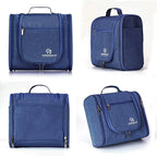 Hanging Toiletry Bag Extra Large Capacity | Premium Travel Organizer Bags For Men And Women | Durable Waterproof Nylon Bathroom, Shower, Makeup Bag For Toiletries, Cosmetics, Brushes