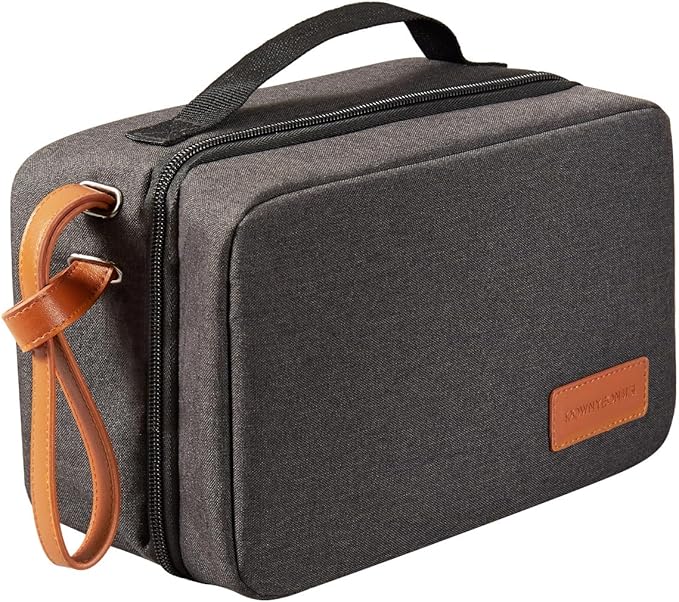 ROWNYEON Toiletry Bag for Men, Waterproof Travel Toiletry Bag with Hanging Accordion Design, Large Capacity Toiletries Bag for Easy Storage