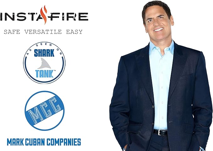 (30 Packs) Insta-Fire Fire Starter Emergency Fuel Eco-Friendly Granulated Bulk Excellent for Camping, Hiking, Fishing, and Other Outdoor Activities - As seen on Shark Tank!